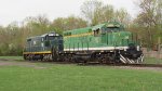 Ohio South Central Railroad (OCSR) 104 & 4537